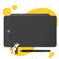 Menor preço em Mesa Digitalizadora Tablet de Desenho Tablet Digital gaomon M1220 Windows/mac/Android os Suporte com 8 Teclas Expressas Personalizáveis + 13 Teclas Multimídia e Stylus Caneta Passiva Caneta Digital 8192 Níveis de Pressão Sem Bateria