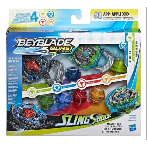 Beyblade Burst Turbo SlingShock Wonder Valtryek V4 E4603 em Promoção na  Americanas