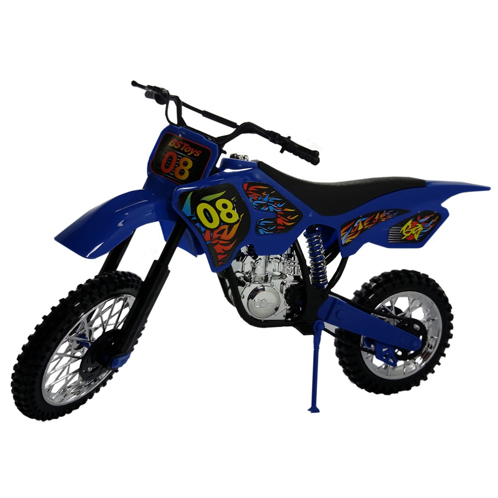 Moto Trilha Motocross Várias Cores 24cm - Bs Toys em Promoção na Americanas