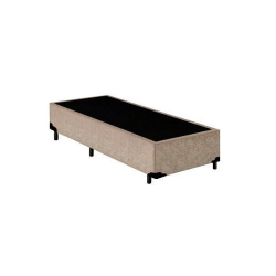 Base Box Solteiro 88 - Bello Box - Suede Bege 35x88x188 Menor preço em Base Box Solteiro 88 - Bello Box - Suede Bege 35x88x188