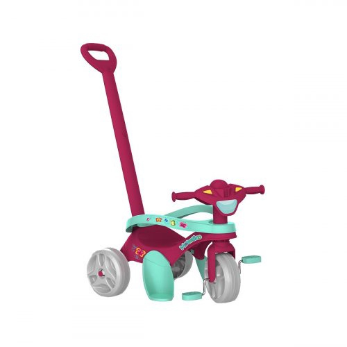 Triciclo Motoca Infantil Rosa Menina Princesa - Kepler em Promoção