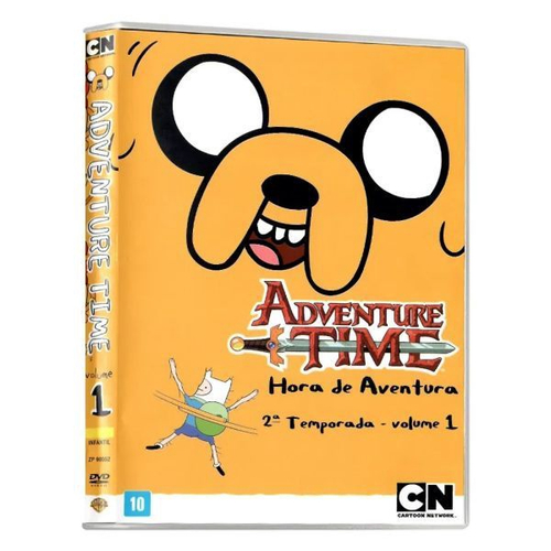 Dvd Adventure Time - Hora de Aventura - 2 temporada Vol 1 em Promoção na  Americanas