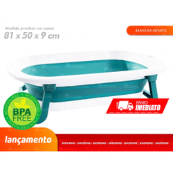 Banheira Infantil Dobrável Ofurô Luxo Azul Baby Flex 35 Litros - 22201A Menor preço em Banheira Infantil Dobrável Ofurô Luxo Azul Baby Flex 35 Litros - 22201A