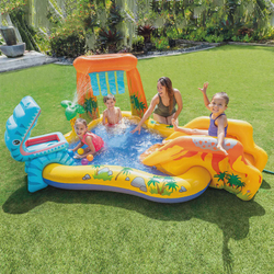 Piscina Infantil Playground Centro de Diversões Dinossauro Intex 310 Litros Menor preço em Piscina Infantil Playground Centro de Diversões Dinossauro Intex 310 Litros