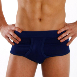 Kit c/ 6 Cueca Slip com Abertura em Helanca Brasling Menor preço em Kit c/ 6 Cueca Slip com Abertura em Helanca Brasling