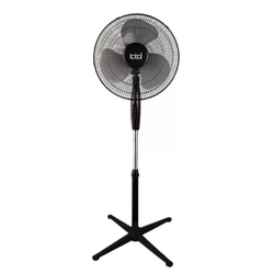 Ventilador de Coluna 43 cm 3 Pas 220V 3 Velocidades - Preto Total Home Menor preço em Ventilador de Coluna 43 cm 3 Pas 220V 3 Velocidades - Preto Total Home