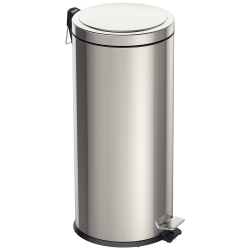 Lixeira Inox Tramontina 30 Litros Com Pedal Acabamento Polido E Balde Interno RemovÍVel Menor preço em Lixeira Inox Tramontina 30 Litros Com Pedal Acabamento Polido E Balde Interno RemovÍVel