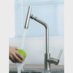 Menor preço em Torneira Misturador Tramontina Versa Monocomando com Bica Articulada em Aço Inox