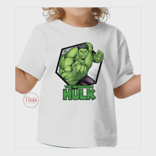 camiseta hulk 2 anos