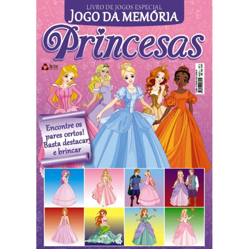 Princesas - Livro de jogos especial - Jogo da memória em Promoção na  Americanas