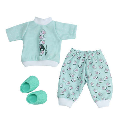 Kit Roupa de Boneca Baby Alive e Little Mommy Vestido Dente de