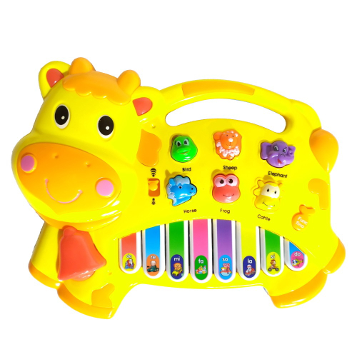 Piano Infantil Teclado Musical Som De Animais Fazendinha no Shoptime