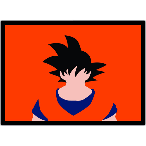 Quadro Dragon Ball Goku Anime Desenho Com Moldura G04 - Vital Quadros Do  Brasil - Quadro Decorativo - Magazine Luiza