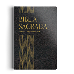 Livro - Bíblia ACF - Capa semi luxo preta Menor preço em Livro - Bíblia ACF - Capa semi luxo preta