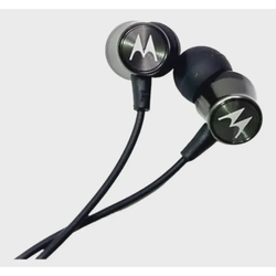 Fone de ouvido Motorola resistente com microfone in ear preto Menor preço em Fone de ouvido Motorola resistente com microfone in ear preto