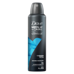 Desodorante Aerosol Antitranspirante Dove Men + Care Clinical Cuidado Total 150ml é boa?