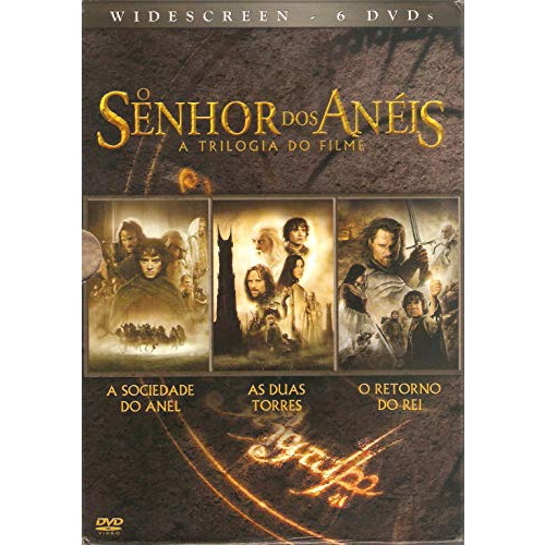 Box DVD O Senhor Dos Anéis: O Retorno Do Rei Gift Set Minas Tirith Edição  Colecionador