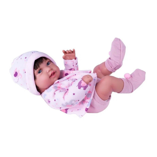 Boneca Bebe Reborn Laura Baby Gabriela - Shiny Toys