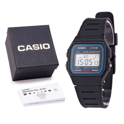 Relógio Mascunilo Digital F-91w F91 Unissex c/ Caixa E Nf é boa?