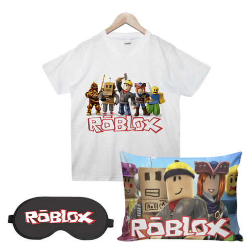 Camiseta T-Shirt Roblox Personagem Player Jogador Algodão no Shoptime