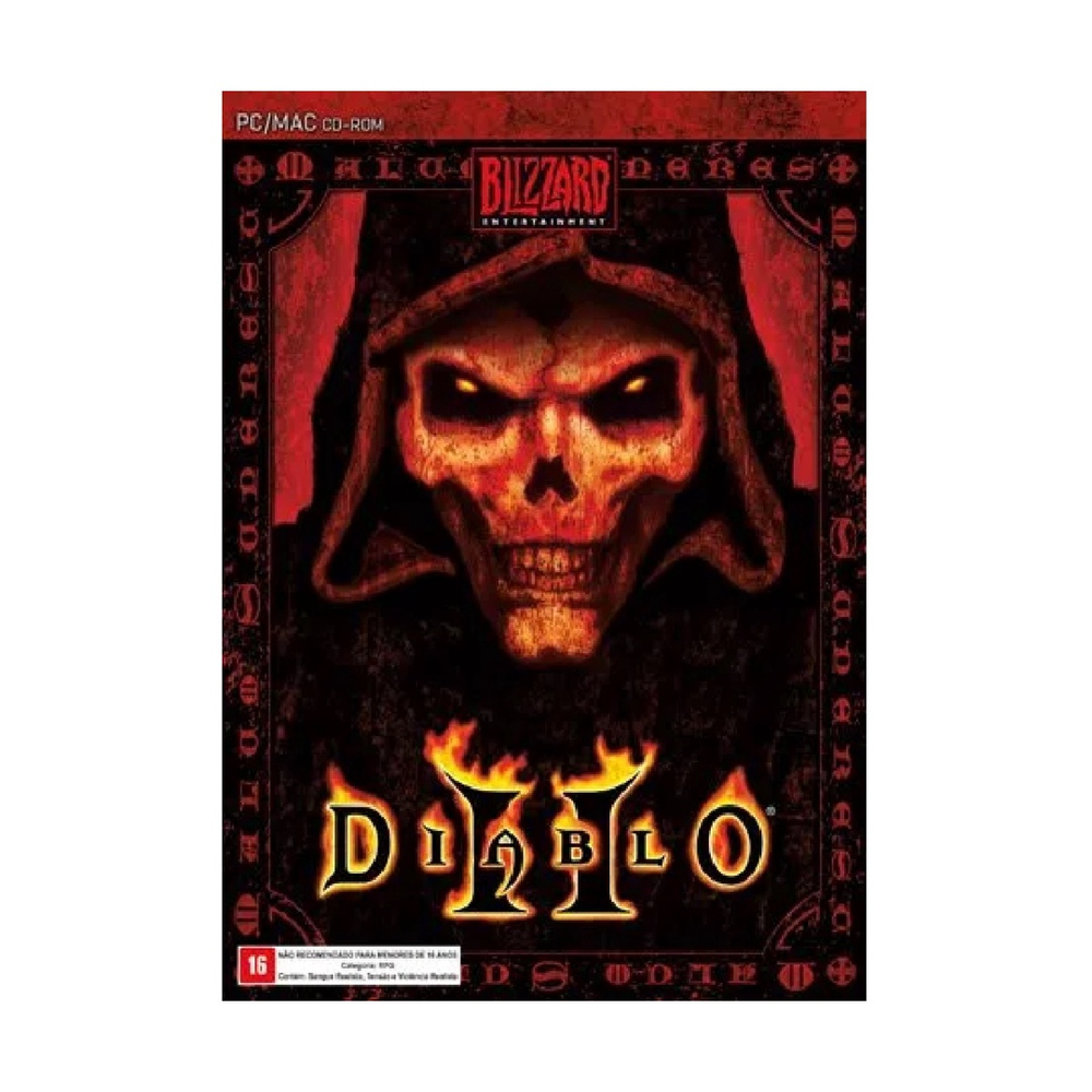 Jogo Diablo 2 original em CD-ROM para PC