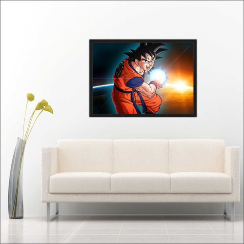 Quadro Anime Desenho Dragon Ball Goku Vegeta TT13 em Promoção na Americanas