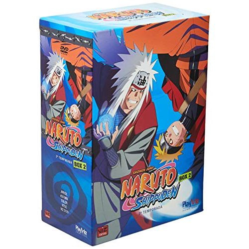 Box DVD Lacrado Naruto Shippuden 2a Segunda Temporada - Box 2