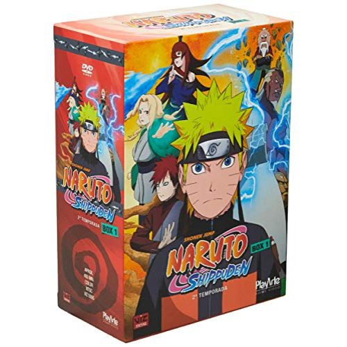 Dvd - Naruto Shippuden - 2 Temporada - Box 1, 2 E 3 - Novo!