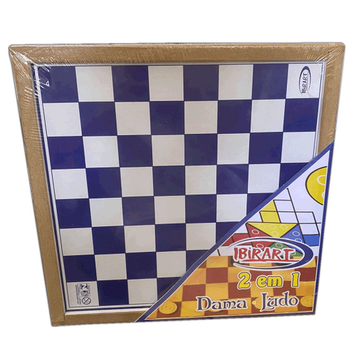 Jogo Tabuleiro Ludo Dama 2x1 Estratégia Clássico - Envio 24h