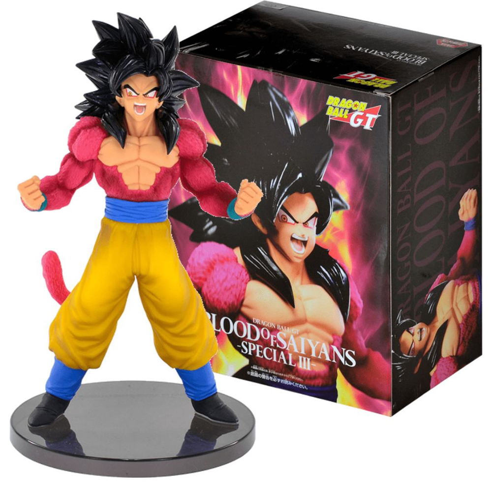 Action Figure Goku Ssj4 Colecionável Anime Dragon Ball Gt