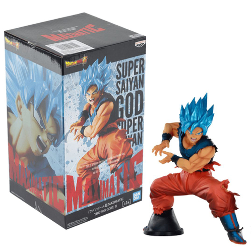 Boneco Goku ssj Blue Super Sayajin Azul Dragon Ball Z Super em Promoção na  Americanas