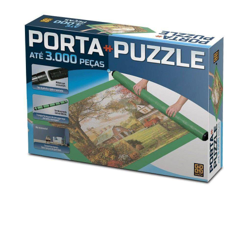 Porta Quebra Cabeça Puzzle De Até 3000 Peças - Grow 3604