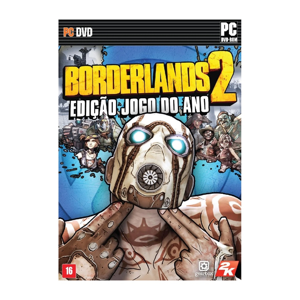 Jogo Borderlands 2 Edição Jogo do Ano para Computador pc em