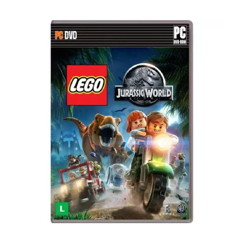 Jogo Computador Jurassic World Lego Parque Dinossauro Pc Dvd