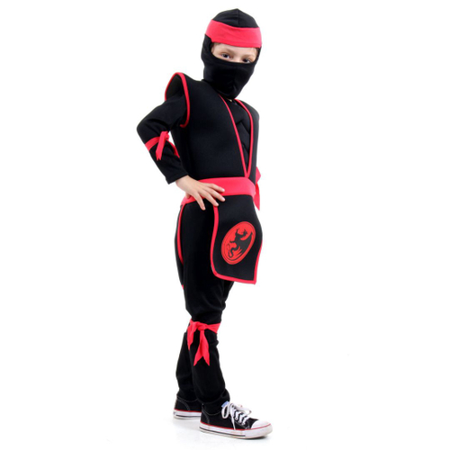 Fantasia Ninja Cosplay Infantil Masculino em Promoção na Americanas