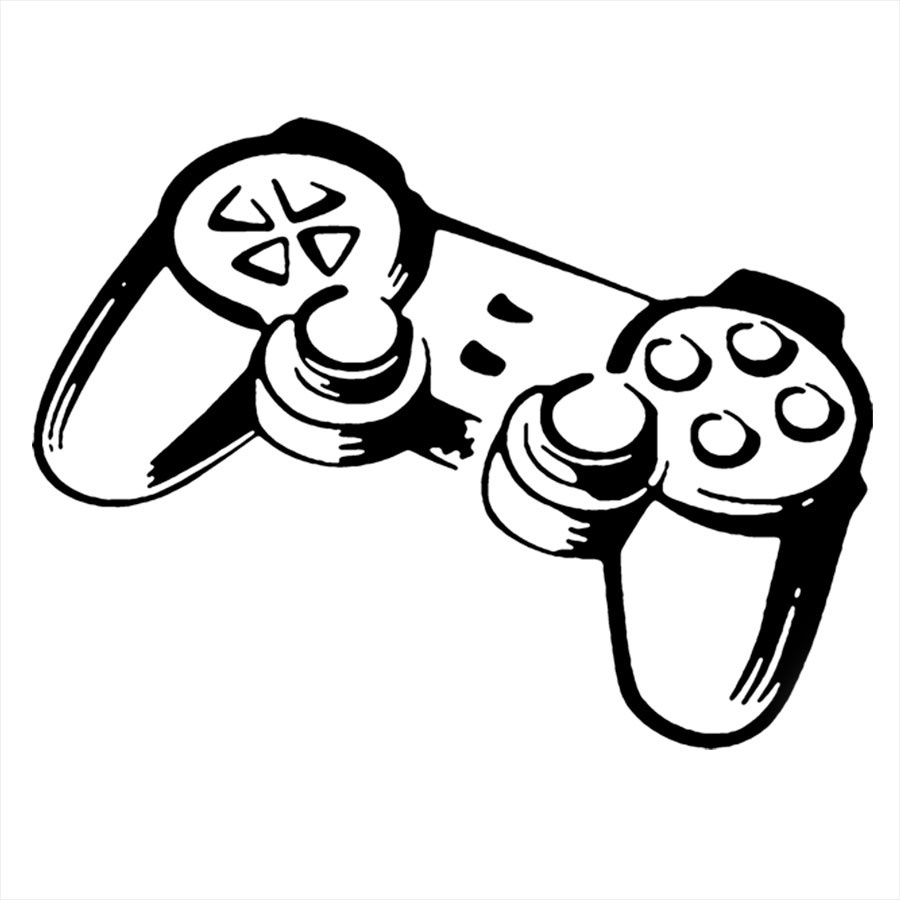 COMO DESENHAR UM CONTROLE DE VÍDEO GAME FÁCIL PASSO A PASSO 