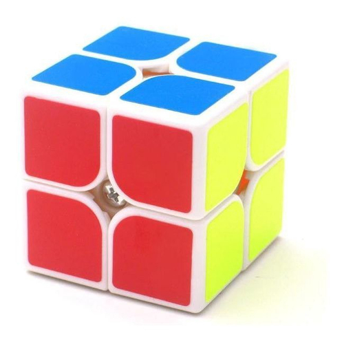 Cubo Magico 2x2 Profissional Pintado Iniciante Cube Puzzle