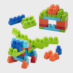 Brinquedo Infantil Super Blocos De Montar (Similar Lego) 84 Peças Color -  Brinquedos Didáticos Pecinhas De Montar PakiToys em Promoção na Americanas