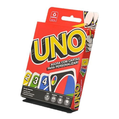 Jogo de Cartas Uno Original Copag Mattel em Promoção na Americanas