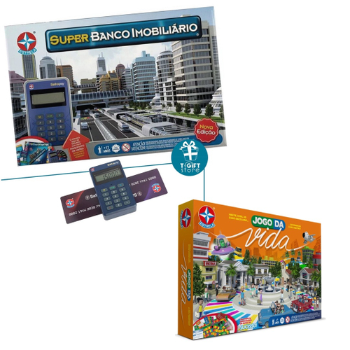 Kit Jogo War Edição Especial + Banco Imobiliário