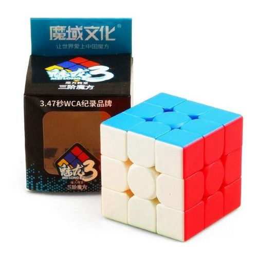 Cubo Mágico Profissional 3x3x3 Moyu Meilong Stickerless - Sofia