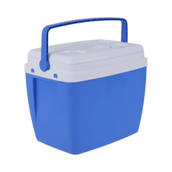 Caixa Térmica 34 Litros Bel Lazer com Suporte para Bebidas e Alça Azul Menor preço em Caixa Térmica 34 Litros Bel Lazer com Suporte para Bebidas e Alça Azul