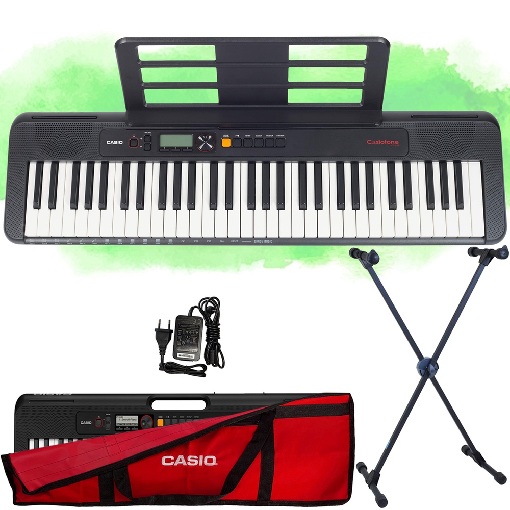 Kit Teclado Casio CTS195 USB Chordana Play app 5/8 61 Teclas Completo