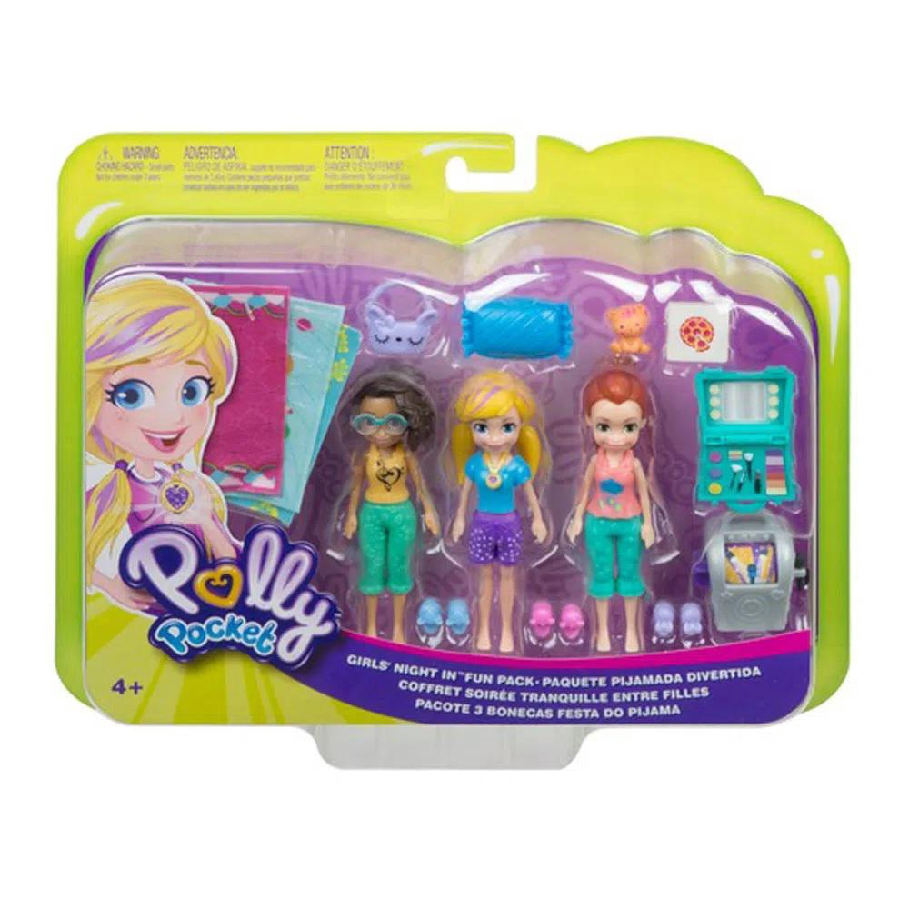 Polly Pocket! Clubhouse da Polly, Set de Jogos, Polly e Peaches, Nova Polly  Mattel - Carrefour