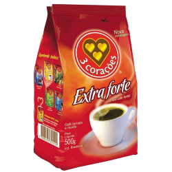 Café Torrado e Moído 3 Corações Extra Forte 500g é ruim? Café Torrado e Moído 3 Corações Extra Forte 500g é boa?