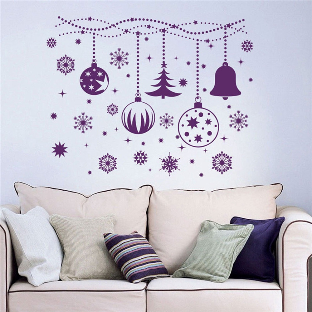 Adesivo Decorativo Feliz Natal Família (095x105)cm