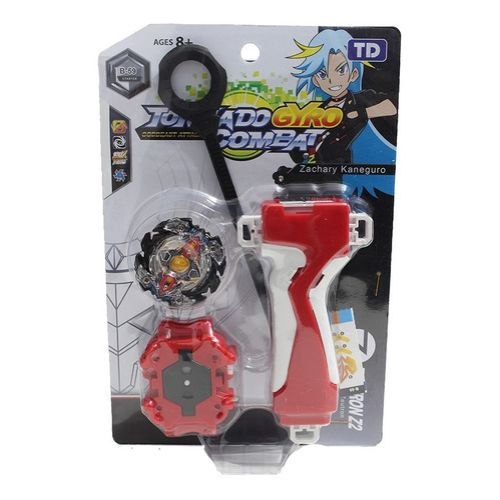 Kit Beyblade Burst Grip+lançador Varios Modelos Disponiveis