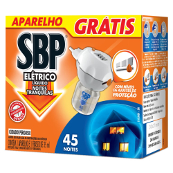 Repelente Elétrico Líquido sbp (Aparelho + Refil 35ml). Repele pernilongos e mosquitos por até 45 noites. é ruim? Repelente Elétrico Líquido sbp (Aparelho + Refil 35ml). Repele pernilongos e mosquitos por até 45 noites. é boa?
