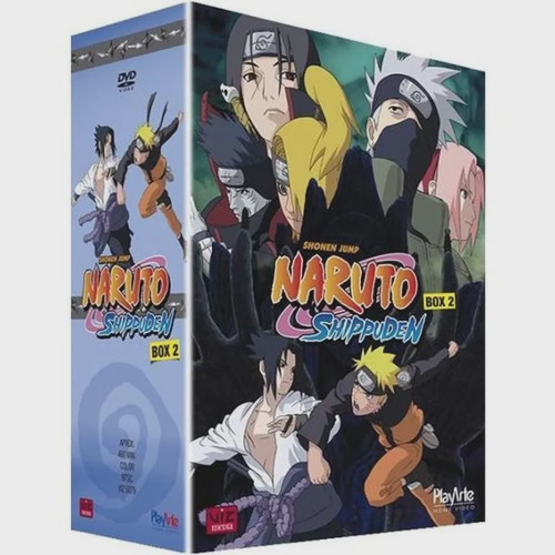 Dvd box Naruto Shippuden - Primeira Temporada - Box 2 (5 DVDs) em