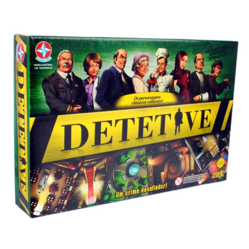 Jogo Detetive Cartas - Estrela Ref: 2000104 em Promoção na Americanas